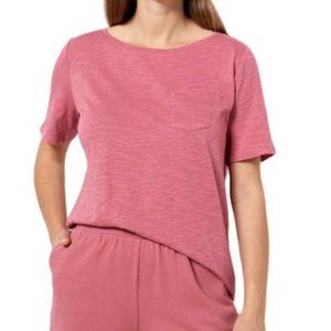 Studio Park x Courtney Khondabi Cotton Modal Slub Tee  11741